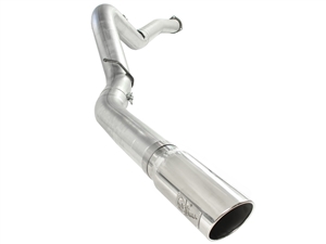 aFe Power 49-04040-P ATLAS 5" Aluminized DPF-Back Exhaust System for 2007.5-2010 GM 6.6L Duramax LMM