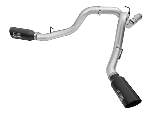 aFe Power 49-04080-B ATLAS 4" Aluminized DPF-Back Exhaust System for 2016 GM 6.6L Duramax LML