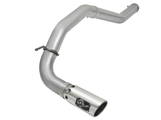 aFe Power 49-06113-P ATLAS 4" Aluminized DPF-Back Exhaust System for 2016 Nissan 5.0L Cummins