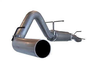 aFe Power 49-13003 Large Bore-HD 4" 409 Stainless Steel Cat-Back Exhaust System for 2003-2007 Ford 6.0L Powerstroke