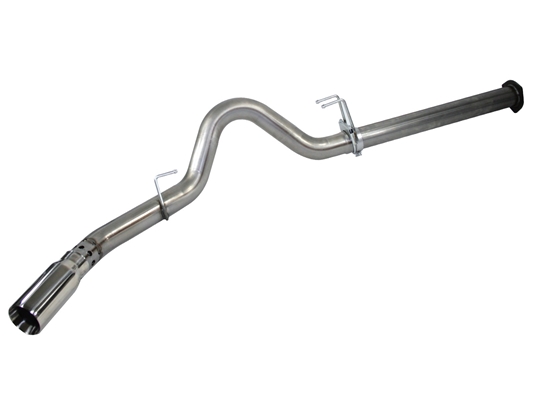 aFe Power 49-13028 Large Bore-HD 4" 409 Stainless Steel DPF-Back Exhaust System for 2011-2014 Ford 6.7L Powerstroke