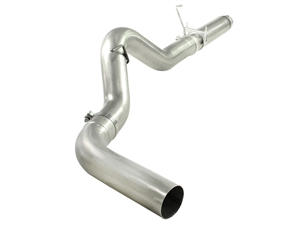 aFe Power 49-42016 Large Bore-HD 5" 409 Stainless Steel DPF-Back Exhaust System for 2007.5-2012 Dodge 6.7L Cummins