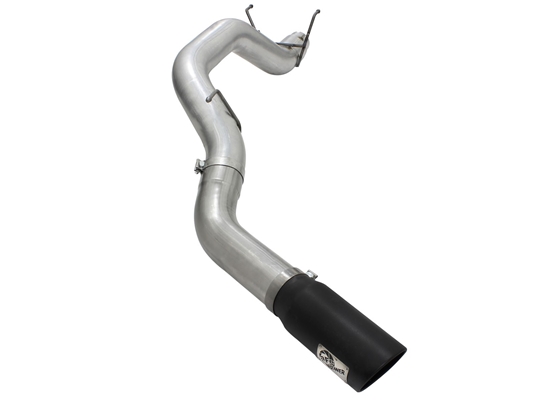 aFe Power 49-42039-B Large Bore-HD 5" 409 Stainless Steel DPF-Back Exhaust System for 2013-2016 RAM 6.7L Cummins