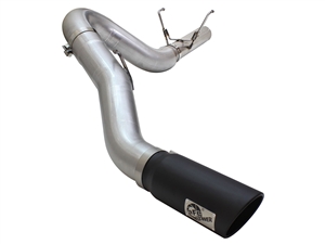 aFe Power 49-42051-1B Large Bore-HD 5" 409 Stainless Steel DPF-Back Exhaust System for 2013-2016 RAM 6.7L Cummins