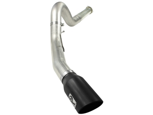 aFe Power 49-43055-B Large Bore-HD 5" 409 Stainless Steel DPF-Back Exhaust System for 2011-2014 Ford 6.7L Powerstroke