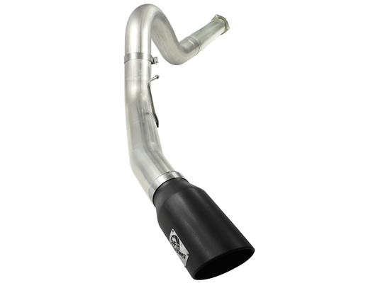aFe Power 49-43055-B Large Bore-HD 5" 409 Stainless Steel DPF-Back Exhaust System for 2011-2014 Ford 6.7L Powerstroke