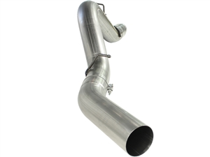 aFe Power 49-44041 Large Bore-HD 5" 409 Stainless Steel DPF-Back Exhaust System for 2011-2016 GM 6.6L Duramax LML