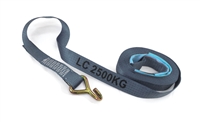 Replacement 9m x 50mm ratchet tie-down strap "J" hook