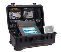 SuperCopier Field Unit Complete IT cloning Kit with 8"  T4 touch screen LCD color display and SAS/SATA-3 and USB 3.0