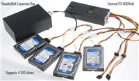 SAS 4 Ports Option for TB 3.0 Expansion Box