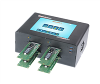 SuperCopier IT 8" 4 NVMe -  Touchscreen color LCD display, 4 NVMe ports, 8 USB3.0 ports, 1 e-SATA ports, TB 3.0 /USB3.1 port drive duplicator