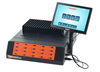 SuperCopier Multi USB flash drive copier unit with 20 USB3.0 ports and 10"  Touchscreen LCD color display.