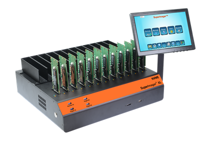 SuperImager Plus Desktop XL 12 NVMe PCIE4.0 Forensic Imaging Lab Unit - 12 NVMe,  10 USB3.2 , 2 TThunderbolt 4.0
