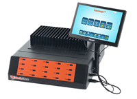SuperImager Multi USB flash drive copier unit with 20 USB3.0 ports and 10"  Touchscreen LCD color display.