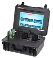 SuperImager Plus Portable Rugged Forensic lab - 15.6" LCD display and 4 SAS/SATA, 4  U.2 NVMe , TB4, and 10 Gigabit Ethernet