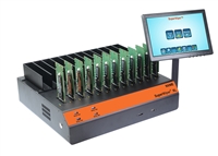 SuperWiper Desktop 12 NVMe PCIe4.0 ports - heavy duty  NVMe SSD data eraser with extreme speed, simultaneously erase data from 12 NVMe SSD.