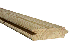 PINE TREATED NO2 YEL 2X8IN-16FT T&G