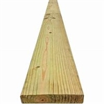 Treated Standard Decking (Common: 5/4-in X 6-in x 10-ft; Actual: 1-in x 5.5-in x 10-ft) Standard Radius Deck Board