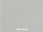 Allura Fiber Cement Cedar Lap Siding, 8-1/4 Prefinished, Light Gray