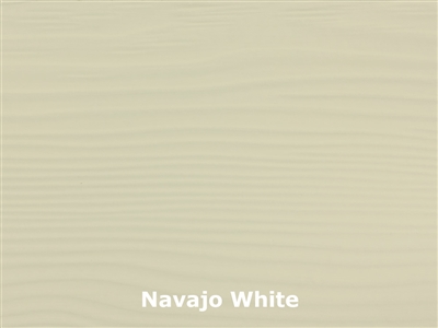 Allura Fiber Cement Cedar Lap Siding, 8-1/4, Navajo White