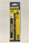 Irwin 3016022 11/32" Drill Bit, Cobalt 135 Deg. Split Point