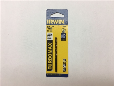 Irwin 73309 9/64" Turbomax Drill Bit