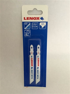 Lenox 20301 3" Jig Saw Blades, Bi-Metal T-Shank, 14 TPI
