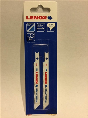 Lenox 20321 3-5/8" Jig Saw Blades, Bi-Metal, 14 TPI