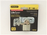Stanley Hardware 39-9700 13/16" by 2-1/2" Zinc Plated Combination Hasp and Padlock
