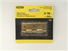 Stanley Hardware 802040 3" Satin Brass Utility Hinges 2-ct