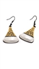 E0928 Trendy Gold Plated Earring