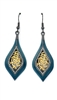 E9481 Blue Drop & Dangle Earrings