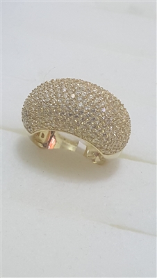 EE13367  Pave Gold Ring