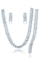 F5412944 Silver Necklace Set