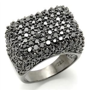 LOS150 Black CZ Ring