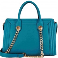 SJ0008-TQ Turquoise Handbag