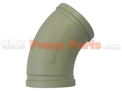 5" Metric (148mm) X 45 Degree Elbow