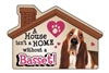 A House Isn't a Home without a Bassett Hound Magnet