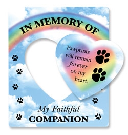 In Memory of my Faithful Companion Picture Frame Magnets