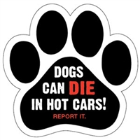 Dogs Can Die in Hot Cars!  REPORT IT.