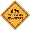 Pet Rescue Transport Magnet 6" - YPT21-6