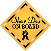 Show Dog on Board Magnet 9" - YPT31-9