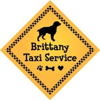 Brittany Taxi Service Magnet 9" - YPT5-9
