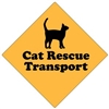 Cat Rescue Transport Magnet 9" - YPT6-9