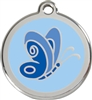 Red Dingo Small Butterfly Tag - 2 Colors