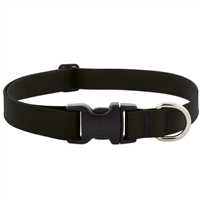 Lupine 1" Splash BioThane Jet Black 12-20" Adjustable Collar