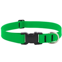 Lupine 1" Splash BioThane Neon Green 16-28" Adjustable Collar