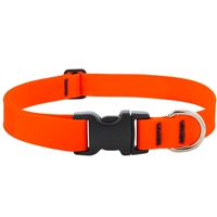 Lupine 1" Splash BioThane Neon Orange 25-31" Adjustable Collar