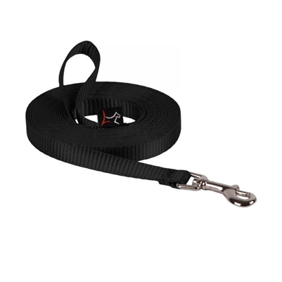 Lupine 1/2" Black Training Lead (15' or 30')