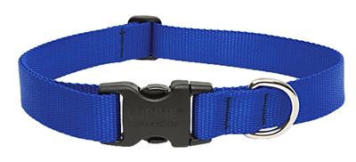 Lupine 1" Blue 16-28" Adjustable Collar